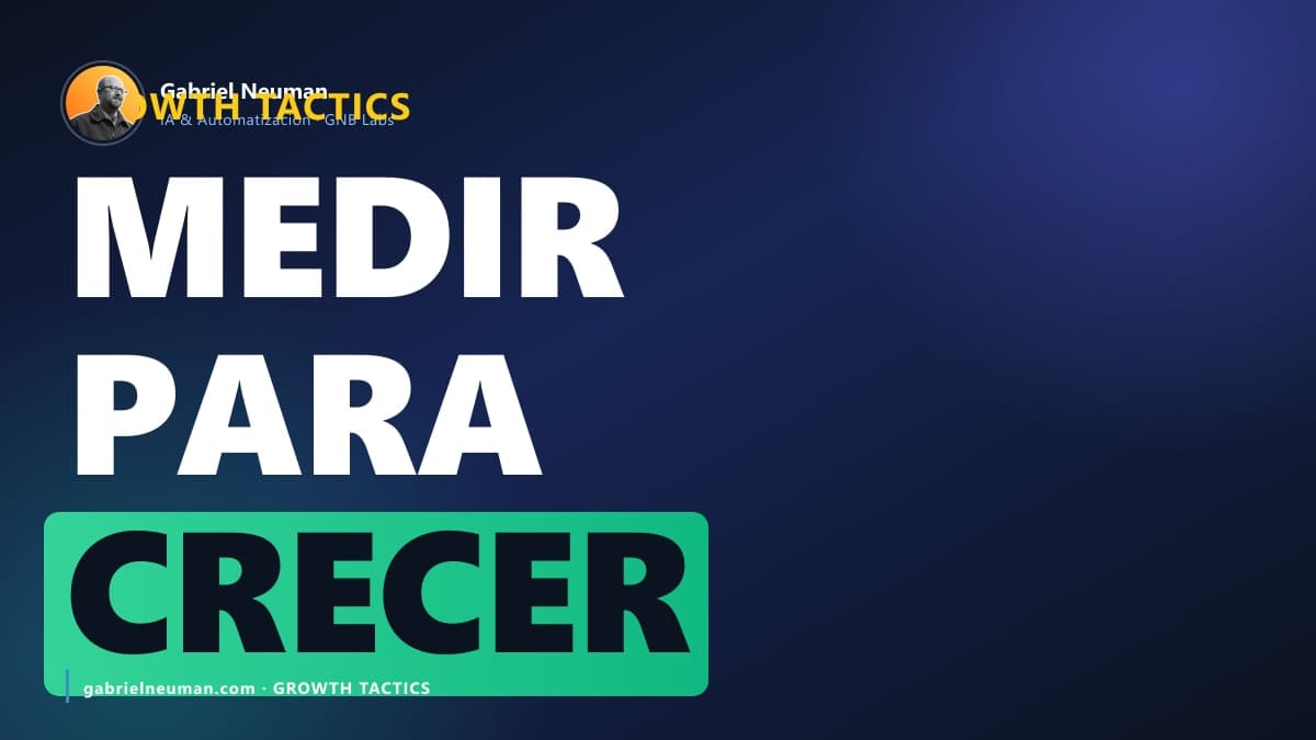 Medir para crecer: cómo founders usan datos, OKRs y métricas diarias para escalar