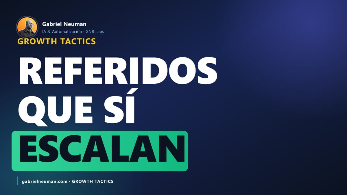 Cómo crecer un negocio con boca a boca: 5 sistemas de referidos que usan founders reales