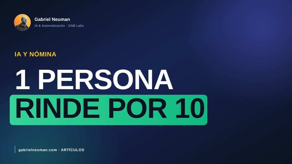 La IA puede reducir tu nómina. Por qué recortar es la jugada equivocada