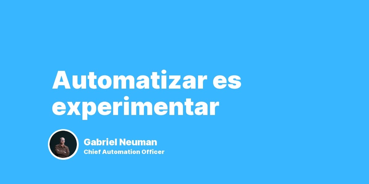 El Camino Real Hacia la Automatización: El Camino Real Hacia la Automatización