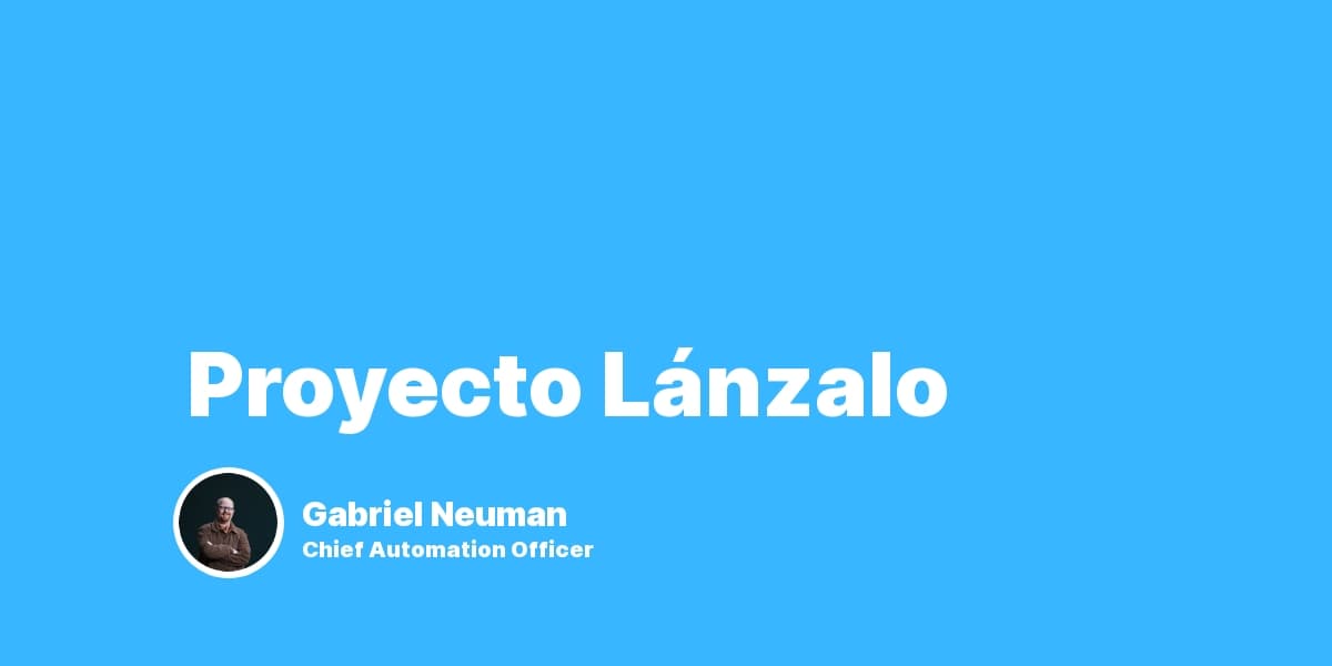 Proyecto Lánzalo: Lanza un producto digital rentable en 4 semanas con herramientas gratuitas