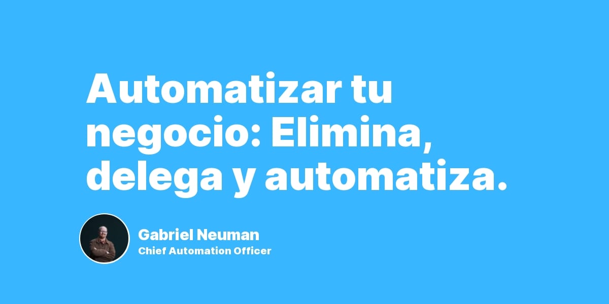 ¿Qué es la automatización? Guía práctica para empresas pequeñas en México (2026)