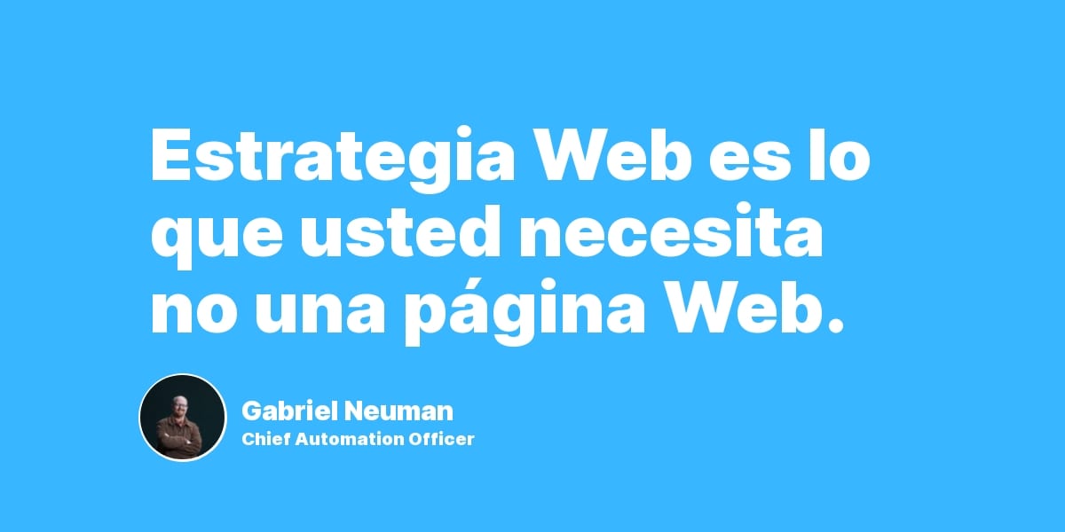 Estrategia web: cómo armar la de tu página en 2026
