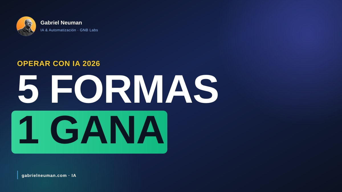 Mejores formas de operar tu negocio con IA en 2026 (founders)